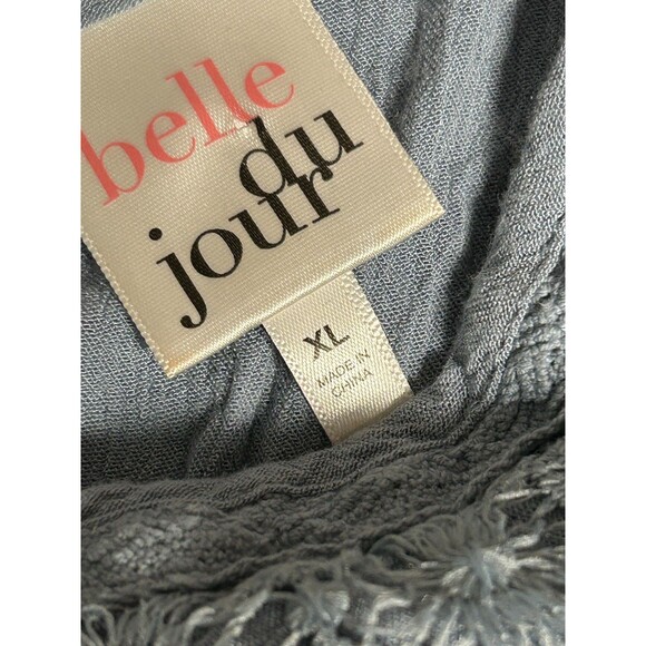 Belle Du Jour XL Cropped Cami Lace Whimsical Fairy Cottagecore Boho Romantic - Picture 8 of 10